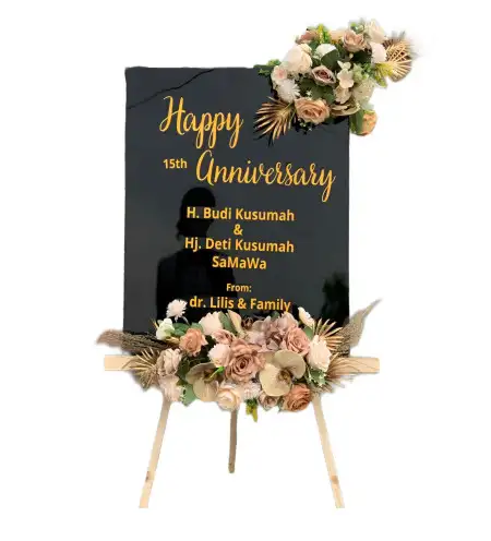 Papan Bunga Akrilik Bandar Sono