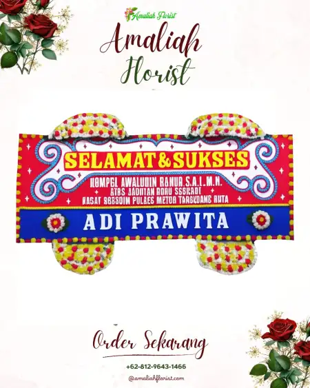 Papan Bunga Ucapan Selamat Bandar Sono