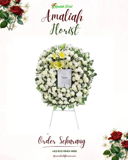 Krans Bunga Duka Bandar Sono